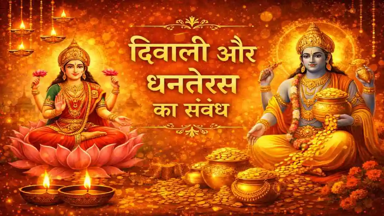 दिवाली और धनतेरस के बीच क्या संबंध है? | जानिए धन, स्वास्थ्य और शुभ मुहूर्त से जुड़े रोचक तथ्य