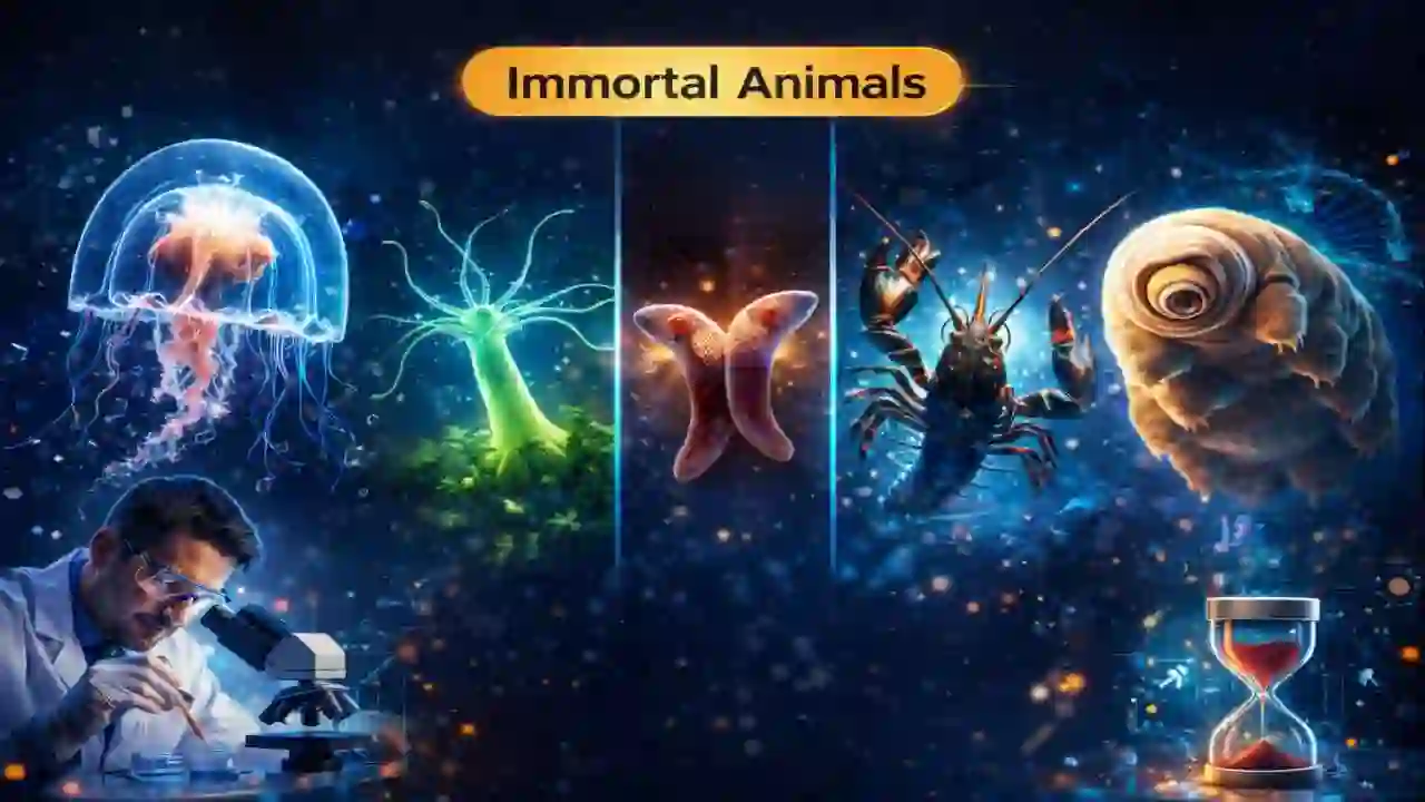 दुनिया के 5 अमर जीव: जो मरते ही नहीं - Immortal Animals Facts Hindi