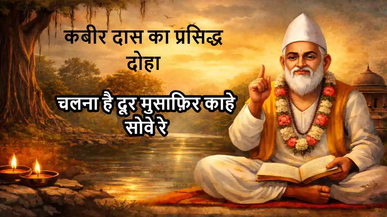Kabir Das Dohe: चलना है दूर मुसाफ़िर – इसका असली अर्थ, जीवन दर्शन और गूढ़ संदेश