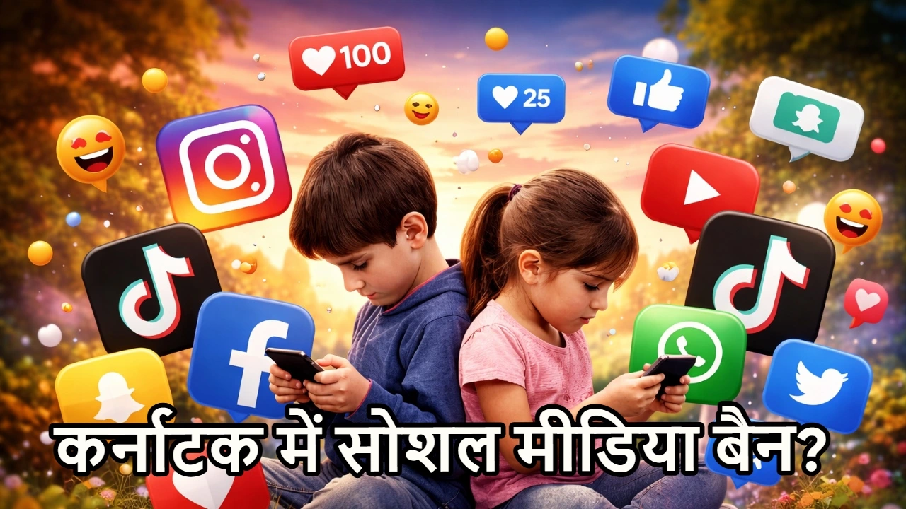 कर्नाटक में सोशल मीडिया बैन? 16 साल से कम बच्चों के लिए नया नियम क्या है, पूरा सच और विश्लेषण