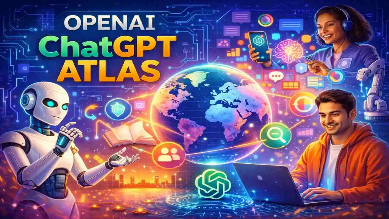 OpenAI ChatGPT Atlas: नया AI-powered Browser — ChatGPT ब्राउज़िंग में, Google को टक्कर?