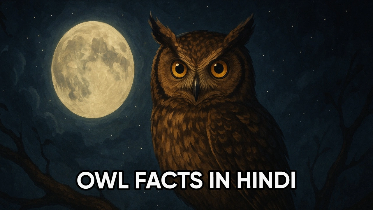 उल्लू के रोचक तथ्य – Owl Facts in Hindi रहस्यमयी पक्षी के अनजाने राज़