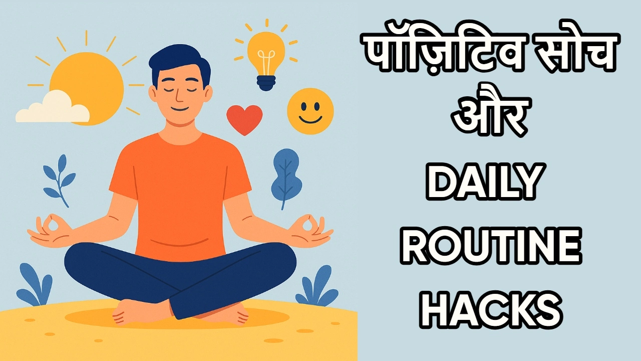 पॉज़िटिव सोच अपनाने के तरीके- Positive Soch Daily Routine Changes Tips