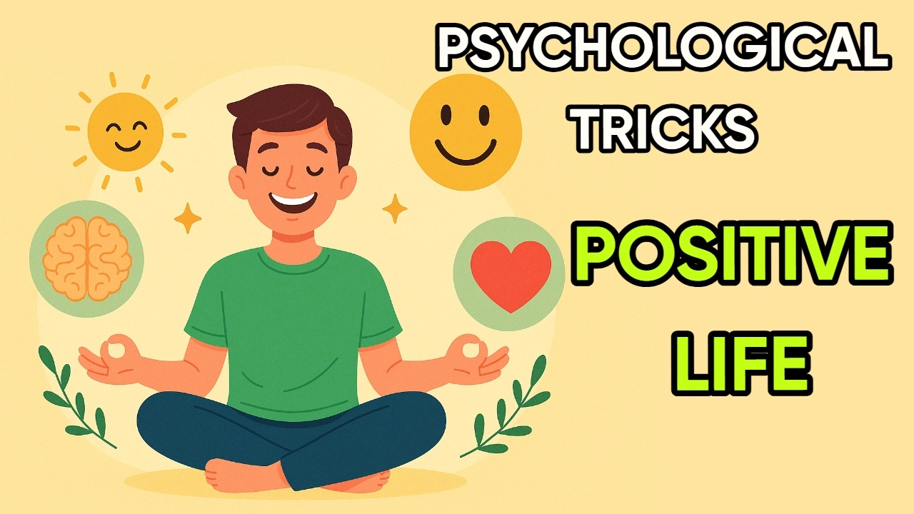 पॉज़िटिव लाइफ के लिए मनोवैज्ञानिक ट्रिक्स हिंदी में - Psychological Tricks for Positive Life